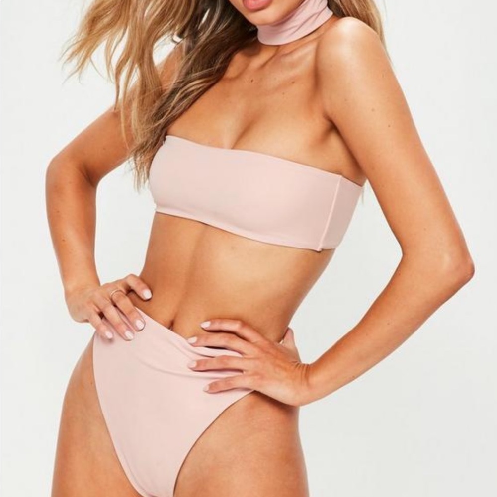 Missguided High-Waisted Swim Set